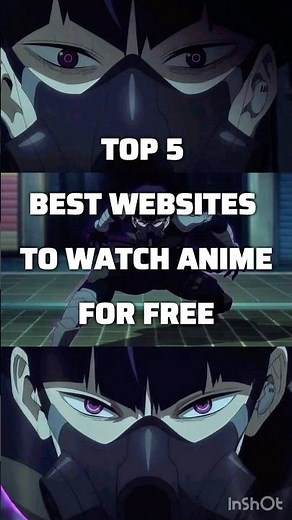 Top 5 Websites To Watch Anime For Free #animerecommendations #anime #animelover #animalshorts