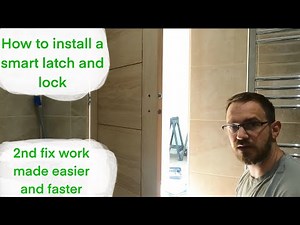 How to install a smart latch & lock
