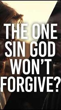 The One Sin Jesus Said Will NEVER Be Forgiven | Matthew 12 Explained 🔥 ✝️ ⚡ 🙏#shorts
