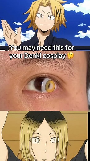 Lenspoison on Instagram: "Contact lens: Denki small eye yellow#lenspoison #lenspoisonofficial #lenspoisonbrand #lenses #coloredcontacts #denkikaminari #denki #denkicosplay #eyemakeup #makeup #cosplay #cosplayers #halloween #halloweenmakeup #animeeyes #anime #cosplaycontacts #cosplaytransformation"