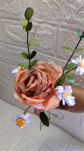 How To Make Paper Rose | DIY Rose | Paper Rose Tutorial #shortsviral #diy #papercraft #craft #decor