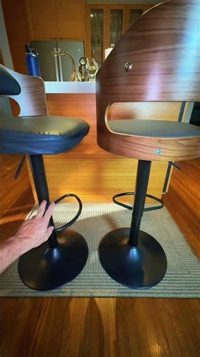 These swivel bar stools (set of 2) are the easiest way to refresh your kitchen without a full