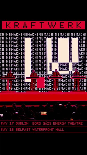 Waterfront Hall & Ulster Hall on Instagram: "🎛️✨ Electro pioneers Kraftwerk are coming to Belfast! ✨🎛️ Kraftwerk bring their legendary Multimedia Tour to Waterfront Hall on 18 May 2026. A true Gesamtkunstwerk - combining electronic music, computer animation and performance art — this is a live experience like no other. Influential across genres from Techno to Hip Hop, Kraftwerk created the soundtrack for the digital age. Don’t miss this iconic night from one of music’s most groundbreaking acts