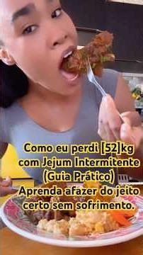 Como fazer jejum intermitente iniciantes #vidasaudavel