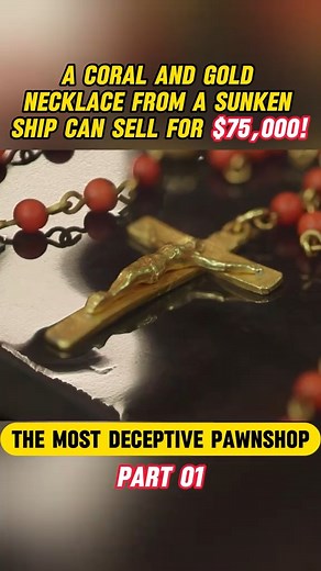 11K views · 37 reactions | A coral and gold necklace from a sunken ship can sell for 75,000 #pawnshop #pawnshops #pawnstars2023 #pawnstarsdoamerica #entertainment #fyp | Fan fiction 14 | Facebook
