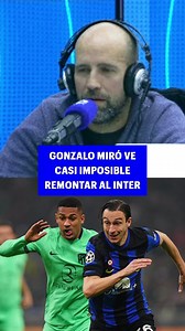 🔴⚪️ Gonzalo Miró ve prácticamente imposible que el #AtléticoDeMadrid remonte al #InterDeMilan en la #ChampionsLeague | Tiempo de juego (Cadena COPE)