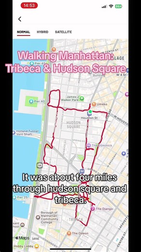 Walking Manhattan: Tribeca & Hudson Square! #nyclife #nycliving #walking #newyorkcity #tribeca