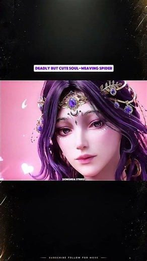The Soul-Weaving Spider Is Surprisingly Cute | Slay the Gods S2 ep 3 #donghua #shorts