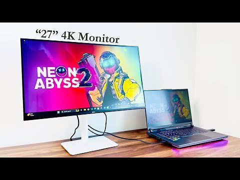Dell 27" 4K USB-C Monitor Review | S2725QC Unboxing + First Impressions!