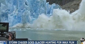 Storm chaser goes glacier hunting for IMAX film