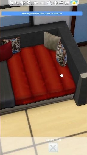 Sims 4 Tutorial Furniture Transformation #sims4 #simsbuild #sims #sims4build #sims4cc #sims4gameplay
