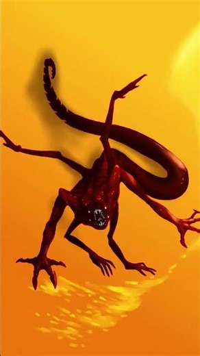 Alien Creature Speedpainting 2 — Red Lurker #speedpainting #creaturedesign #art
