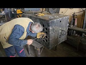 Building a Heating Boiler from Scratch(Solid Fuel Boiler)