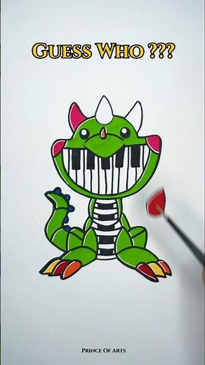 Poppy Playtime Chapter 4 Puzzle Game Challenge 🙄❤️ #art #smartartandcrafts #game