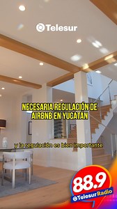 🏠 Urge regular Airbnb en Mérida Mérida se ha convertido en una de las 10 capitales del país con mayor presencia de Airbnb, impactando directamente en la demanda de vivienda y elevando el costo de las rentas 📈 #AirbnbMérida #RentasAltas #CrisisDeVivienda #RegulaciónYa #ViviendaDigna | Telesur Yucatán