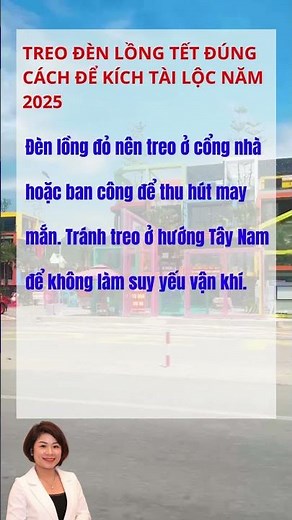 Hướng dẫn cách Treo đèn lồng Tết đúng cách để kích thích tài Lộc năm 2025