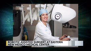 Robot assisted surgery at Eastern New Mexico Medical Center