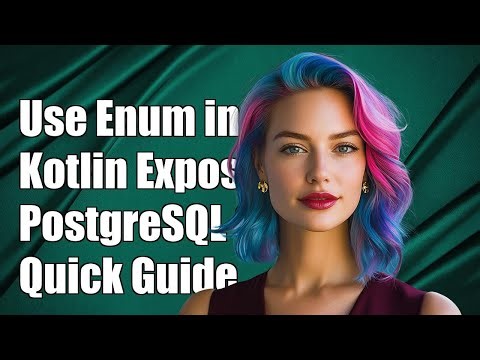 How to use Postgresql enum type via Kotlin Exposed ORM?