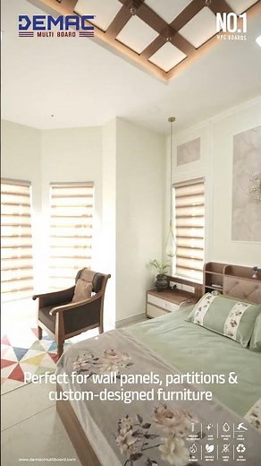 Transform your interiors with Demac WPC Boards