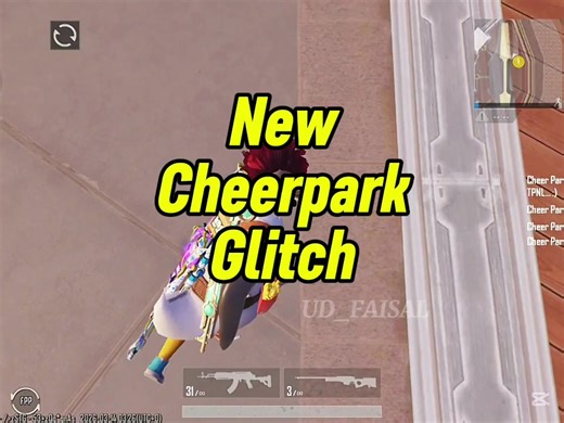 Discover the New Cheerpark Sprint Glitch in PUBG Mobile!