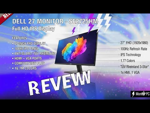 Dell SE2725HM 27” Monitor Review | 100Hz IPS Display | Best Budget Office Monitor?