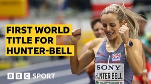 Great Britain s Hunter Bell storms to first global 1500m title | World Athletics | BBC Sport | Scott Finden