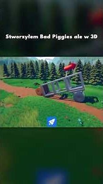 Dodałem tajny obiekt do Bad Piggies ale w 3D