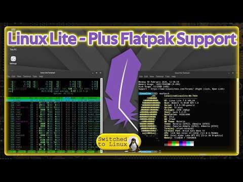 Linux Lite 7.8 + Adding Flatpak Support