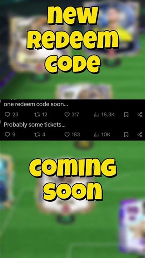New Redeem Code Coming Soon #shorts #trending #easportsfcmobile #fcmobile #redeemcode