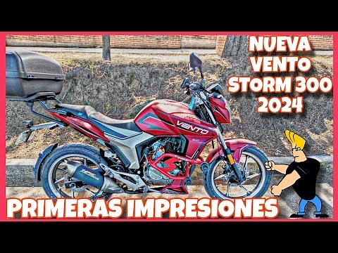 NUEVA VENTO STORM 300 2024 😱 PRIMERAS IMPRESIONES 😱 ¡AHORA YA ES 300! 🔥 ¡CONÓCELA! 🔥 SLEEK BIKER 😎