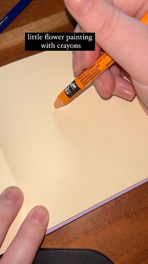 528K views · 853 reactions | I KNOW THE FLOWERS NOT GOOD OKAY #flowerpainting #crayons #art #painting | Brigid Carey | Facebook