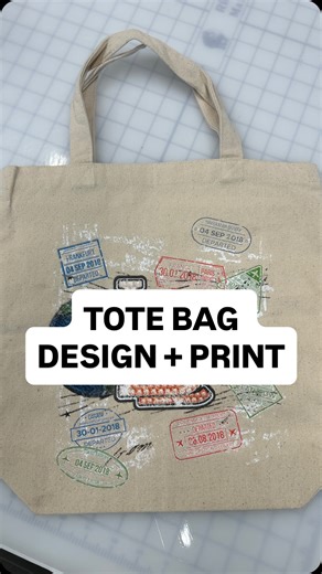 Adrian Creates 🔥 on Instagram: "I’ve learned to appreciate a good tote bag over the years. Carrying my computer, cables & blanks are a lot easier with my tote. Especially a good looking one at that. ••••• #Photoshop Design & DTG Print onto a blank tote bag. 🔥🔥🔥🔥🔥 • • I have more cool canvases on the way, so stay tuned for future prints! Follow for more videos like this & tag a friend @aadriancreate #dtgprint #explore #graphicdesign"