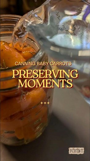 Canning Carrots with Rosemary & Beef Bouillon 🫙🥕 #shorts #canning #carrot