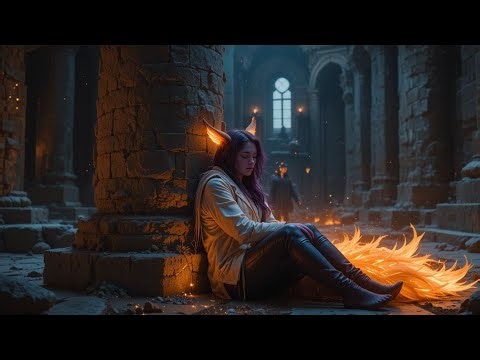 Alien Fox Girl Wrapped Her Tail Around Me as the Bombs Fell.