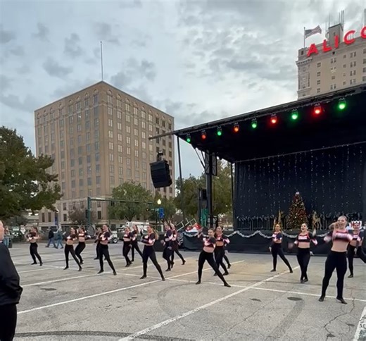 The MCC Dance Team dazzled the crowd at Waco Wonderland last night! ✨ Visiting Waco Wonderland today? Swing by the MCC booth to discover exciting degree and career pathways and snag some FREE goodies! 💙🧡 | McLennan Community College