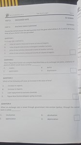 Exchange Rate QuestionsQuestion 1:Exchange rate is defined a... | Filo