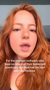 What advice would you give younger redheads? ❤️ 🎥 via @sammy_leighton_ with permission DISCLAIMER: No copyright infringement intended. We do not own the music of this video. They belong to the rightful owners | How To Be A Redhead