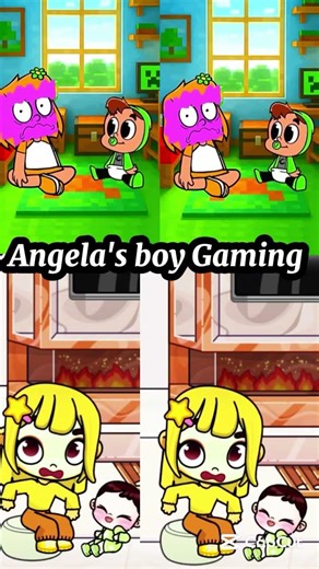 Bubble Gum and Funny Baby in Avatar World #avatarworld #animation #shorts #funny #memes #trend