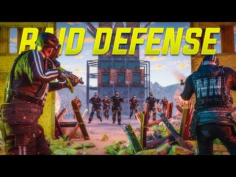 QUATRE-HEURES DE RAID DÉFENSE… ! (Raid Défense 8 vs 22) Rust