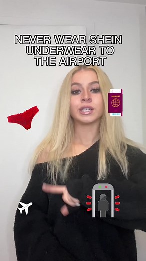 Airport Security Alert: Shein Underwear Mishap