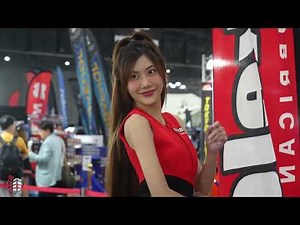 Models Pose At Bangkok Auto Salon 2024