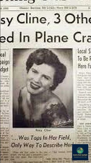 Patsy Cline’s Final Prophetic Words #shortsfeed #outlawcountry #countrymusic