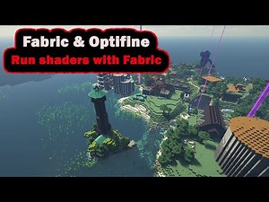 Minecraft Shaders With Fabric and Optifine Tutorial 1.17+ (Will work in previous versions)
