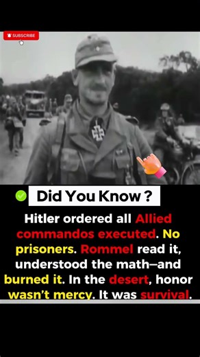 When Rommel Defied Hitler’s Deadliest Order