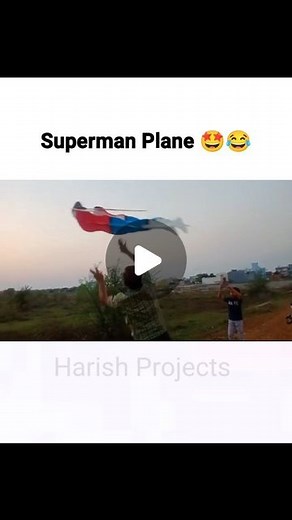 Harish Projects on Instagram: "... Superman Plane "
