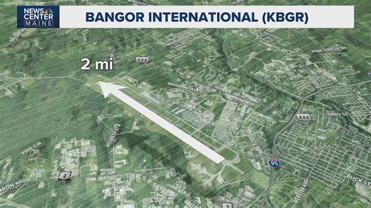 Meteorologist Alan Holt reviews weather conditions in Bangor during plane crash