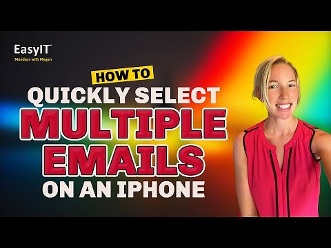 How To Quickly Select Multiple Emails On Your iPhone