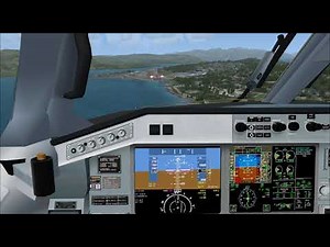 FSX Virtualcol Embraer E-jets E2 Regional merge with FeelThere ERJ-190. Landing at Tromso (ENTC)
