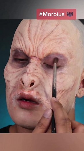 Morbius Makeup Transformation Tutorial | Marvel Cosplay
