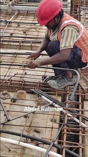 Electrician Mivan Slab Conduit Piping Work | Complete Electrical Conduiting Process | Construction